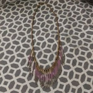 Juicy couture fringe necklace